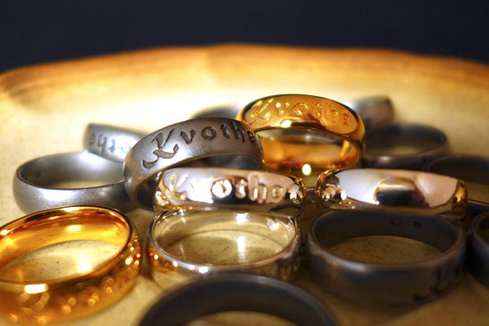 Jewelry - Kvothe's Vintish Court Rings