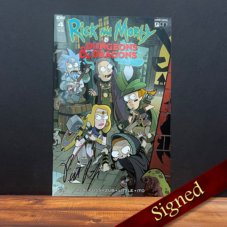 Rick and Morty vs. Dungeons & Dragons: Issue #4